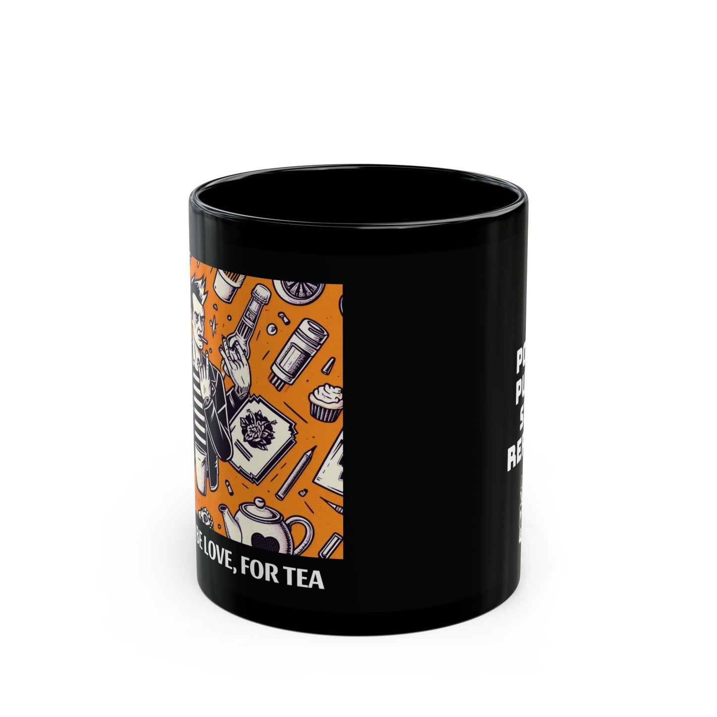 This Could be Love, for Tea - 11oz Black Mug