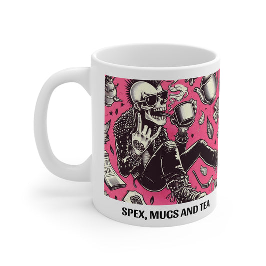 Spex, Mugs and Tea - 11oz White Mug