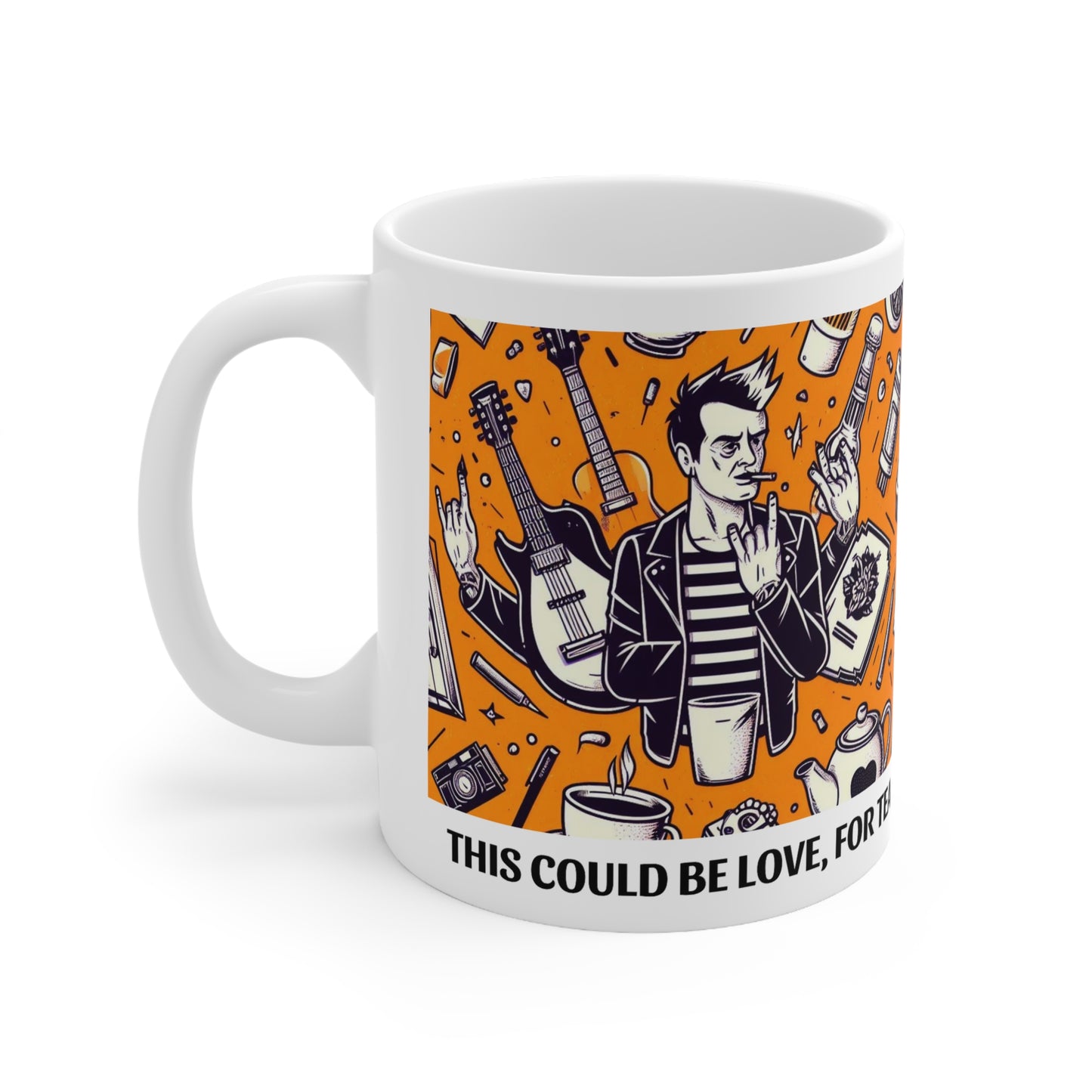 This Could Be Love, For Tea - 11oz White Mug